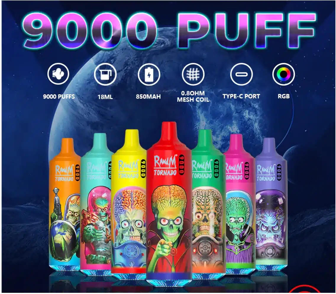 Randm 龍捲風 9000 Puffs
